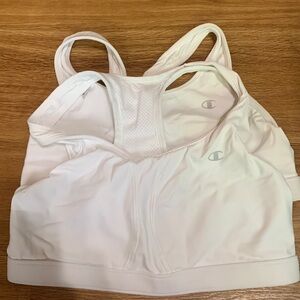 White sports bra M